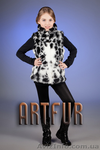 Детские жилеты и жакеты из эко-меха от ARTFUR - <ro>Изображение</ro><ru>Изображение</ru> #8, <ru>Объявление</ru> #1285790