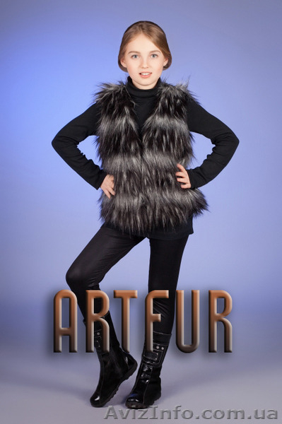 Детские жилеты и жакеты из эко-меха от ARTFUR - <ro>Изображение</ro><ru>Изображение</ru> #9, <ru>Объявление</ru> #1285790
