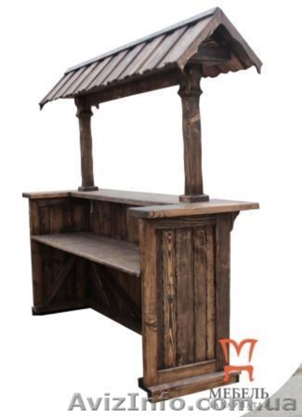 Барная стойка под старину, Модель с козырьком №3 - <ro>Изображение</ro><ru>Изображение</ru> #3, <ru>Объявление</ru> #1291852