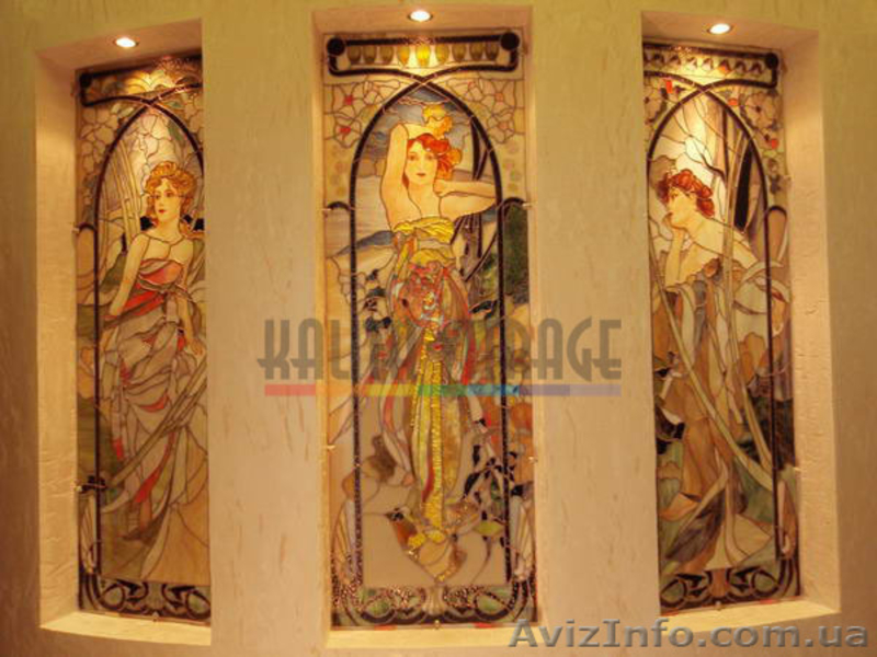 Витражи,изготовление витражей,Тиффани,фьюзинг - <ro>Изображение</ro><ru>Изображение</ru> #3, <ru>Объявление</ru> #1286933
