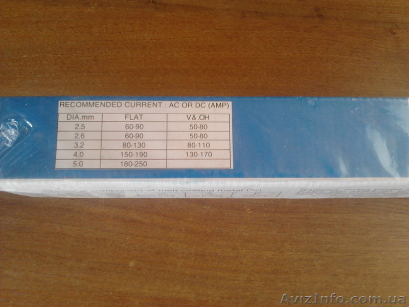 Продам электроды Welding Electrodes - <ro>Изображение</ro><ru>Изображение</ru> #3, <ru>Объявление</ru> #1304280