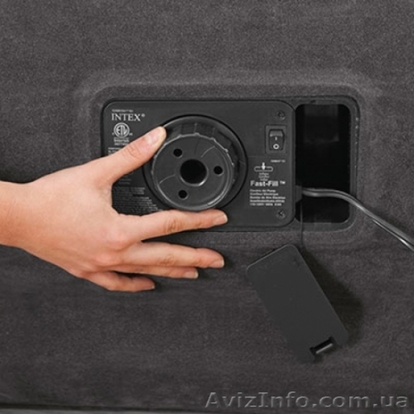 Двуспальная надувная кровать Intex 64408 - <ro>Изображение</ro><ru>Изображение</ru> #4, <ru>Объявление</ru> #1331030