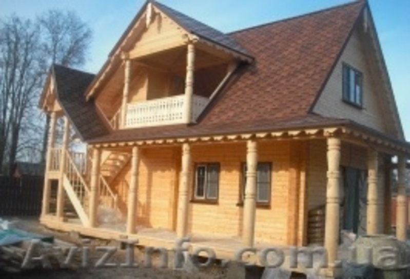 Деревянный дом жилой сруб. Купить сруб в Одессе. - <ro>Изображение</ro><ru>Изображение</ru> #3, <ru>Объявление</ru> #1344014