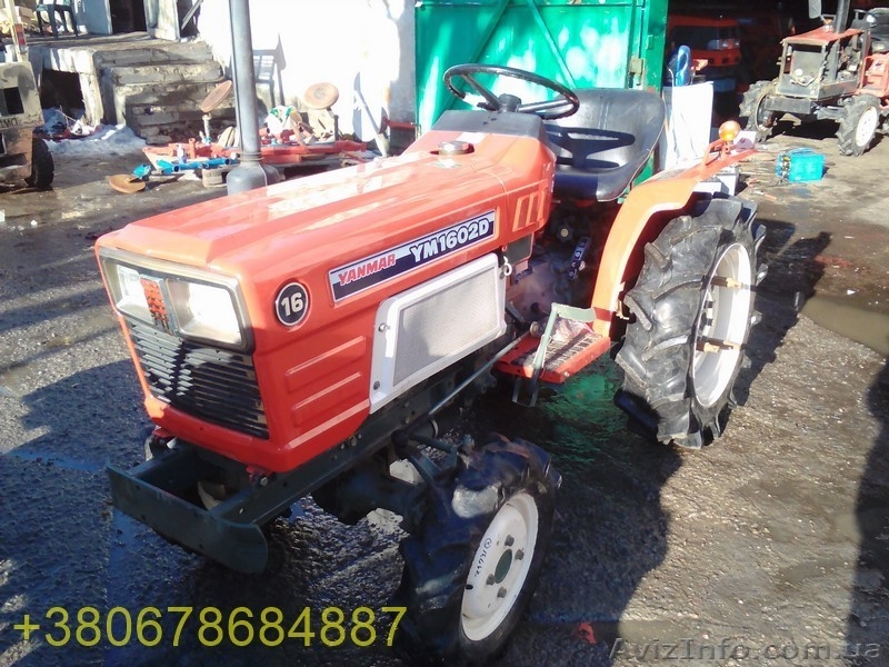 Японский минитрактор Yanmar YM1602 - <ro>Изображение</ro><ru>Изображение</ru> #1, <ru>Объявление</ru> #1358171