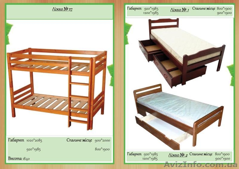Деревянные двухъярусные кровати из массива ольхи - <ro>Изображение</ro><ru>Изображение</ru> #5, <ru>Объявление</ru> #1396968