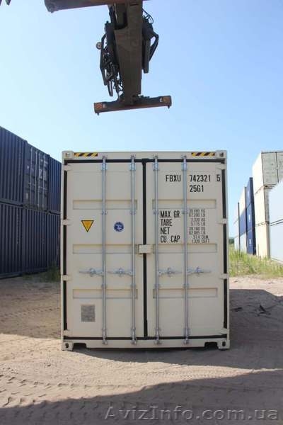 Морские контейнеры 5,10,20,40,45 футов Новые и б/у Доставка по Украине - <ro>Изображение</ro><ru>Изображение</ru> #3, <ru>Объявление</ru> #1392323
