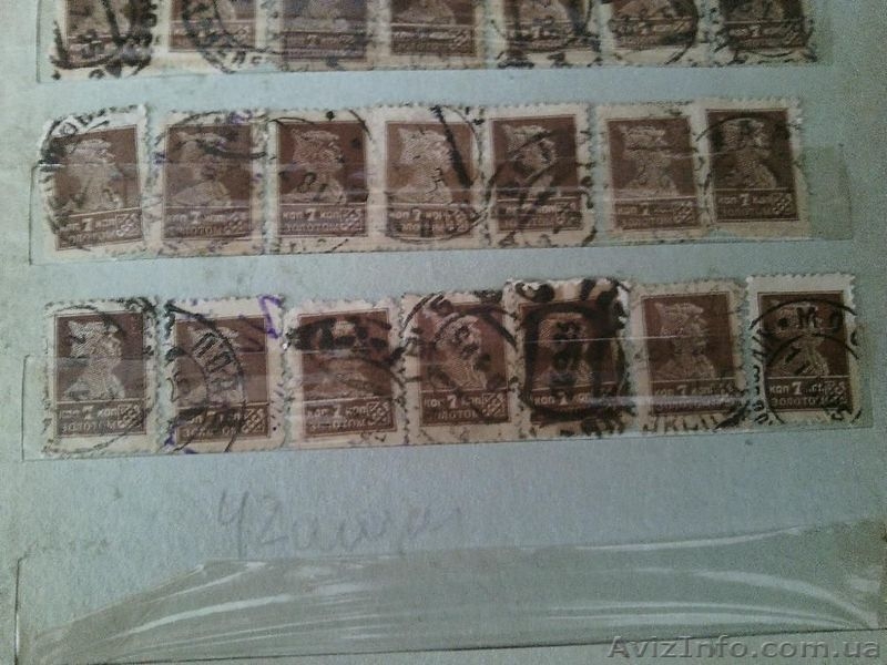 Марки 42 штуки 1924 года , Красноармеец 7 копеек  золотом - <ro>Изображение</ro><ru>Изображение</ru> #7, <ru>Объявление</ru> #1458533