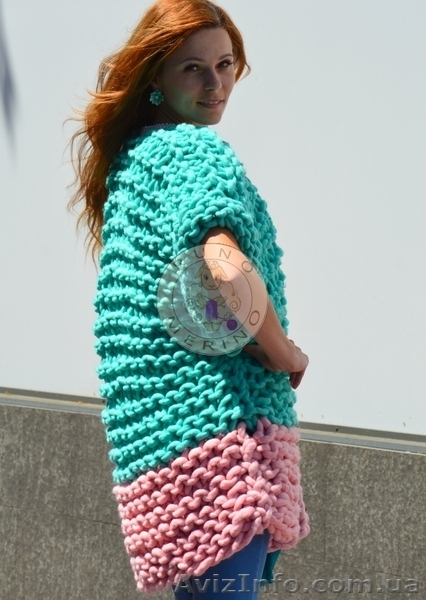 Кардиган из объёмной пряжи меринос       - <ro>Изображение</ro><ru>Изображение</ru> #3, <ru>Объявление</ru> #1267913