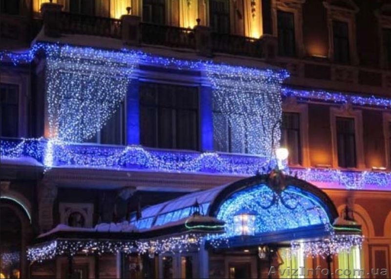 Гирлянда штора, гирлянда бахрома, гирлянда мини штора - <ro>Изображение</ro><ru>Изображение</ru> #3, <ru>Объявление</ru> #1491302