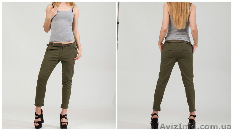 Стильные брюки чиносы ТМ BALLET GRACE. Опт и розница от производителя. - <ro>Изображение</ro><ru>Изображение</ru> #7, <ru>Объявление</ru> #1489035