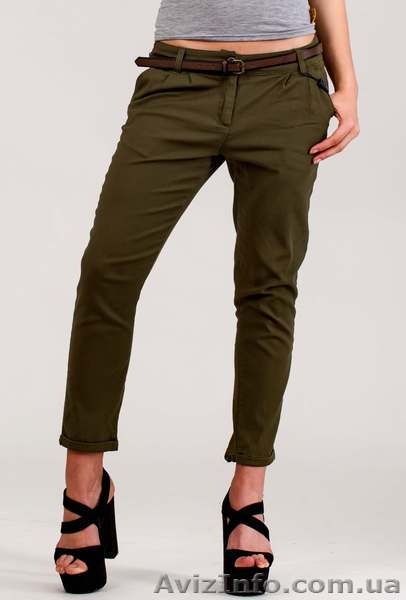 Стильные брюки чиносы ТМ BALLET GRACE. Опт и розница от производителя. - <ro>Изображение</ro><ru>Изображение</ru> #3, <ru>Объявление</ru> #1489035