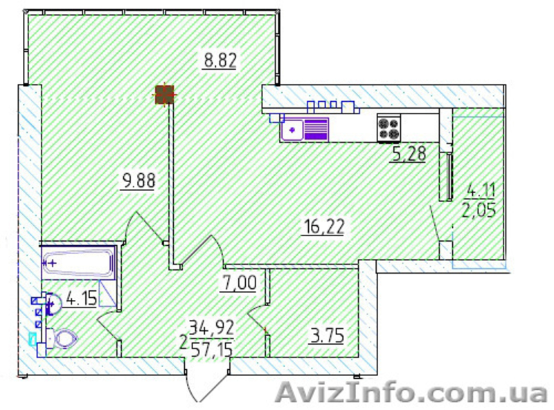 Квартира на побережье Черного моря - <ro>Изображение</ro><ru>Изображение</ru> #3, <ru>Объявление</ru> #1509700