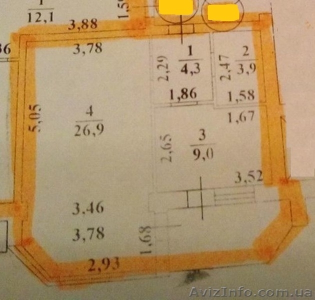 Продам 1-комн.квартиру в ЖК "Одиссей-2". - <ro>Изображение</ro><ru>Изображение</ru> #5, <ru>Объявление</ru> #1517387
