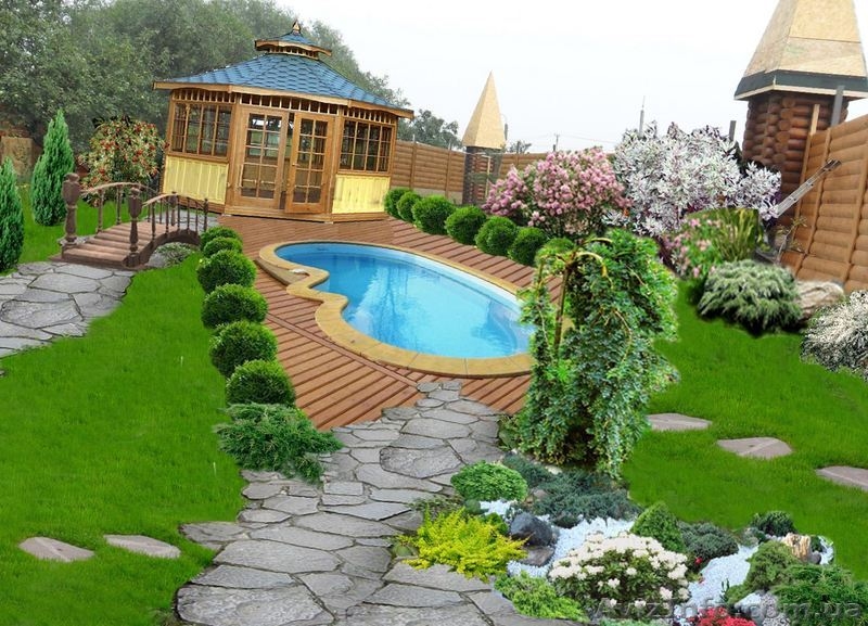 Ландшафтный дизайн, бассейны под ключ - <ro>Изображение</ro><ru>Изображение</ru> #3, <ru>Объявление</ru> #1518073