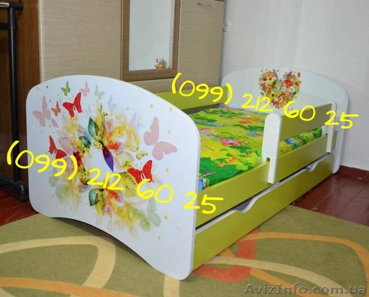 Детские кровати с рисунками!Со съемным защитным бортиком!Бесплатная доставка! - <ro>Изображение</ro><ru>Изображение</ru> #5, <ru>Объявление</ru> #1530000