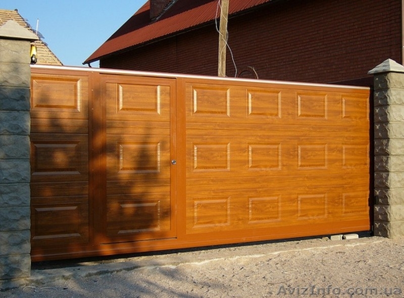 Откатные ворота Одесса производство и установка - <ro>Изображение</ro><ru>Изображение</ru> #7, <ru>Объявление</ru> #1555047