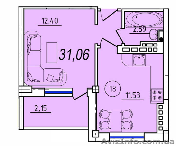 Строительная группа продаёт квартиры. Рассрочка до июля 2021 года. В Аренду  - <ro>Изображение</ro><ru>Изображение</ru> #7, <ru>Объявление</ru> #1584106