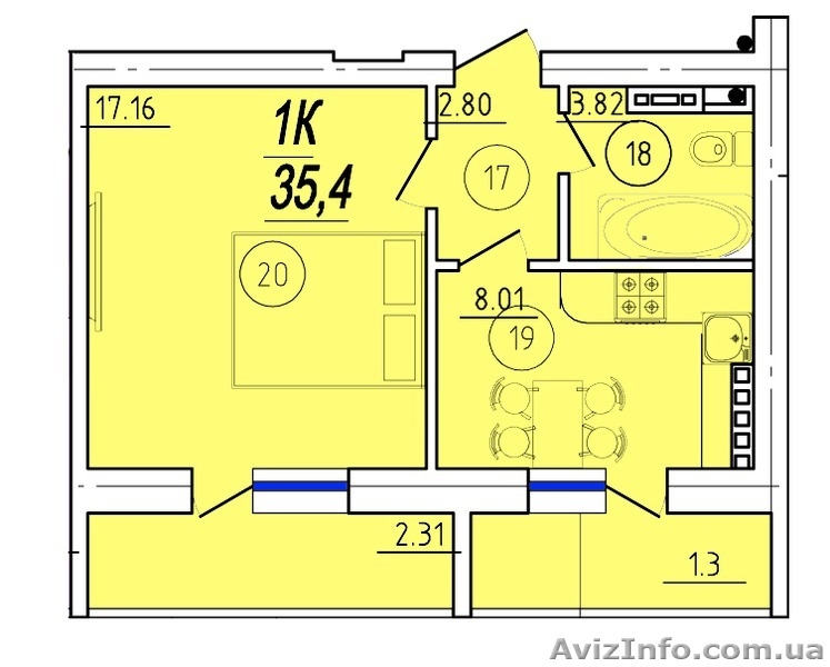 Строительная группа продаёт квартиры. Рассрочка до июля 2021 года. В Аренду  - <ro>Изображение</ro><ru>Изображение</ru> #8, <ru>Объявление</ru> #1584106