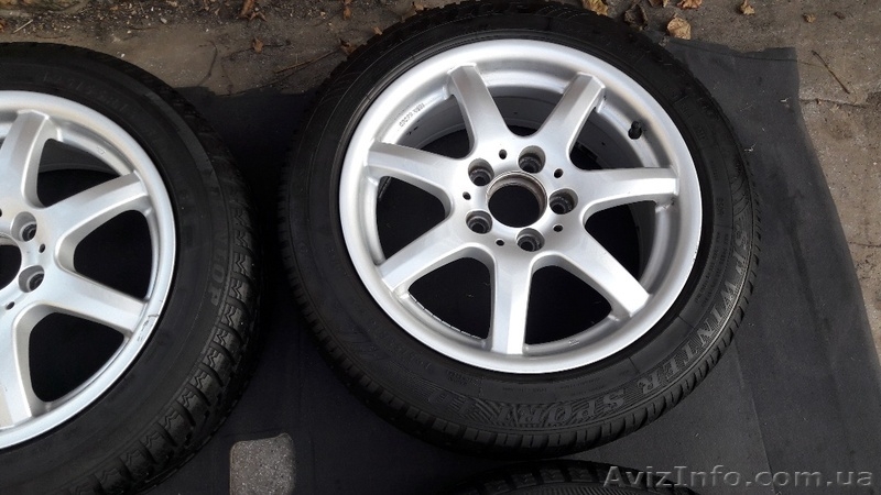 диски легкосплавные rial 5x112.R16 с зимними шинами - <ro>Изображение</ro><ru>Изображение</ru> #3, <ru>Объявление</ru> #1589541