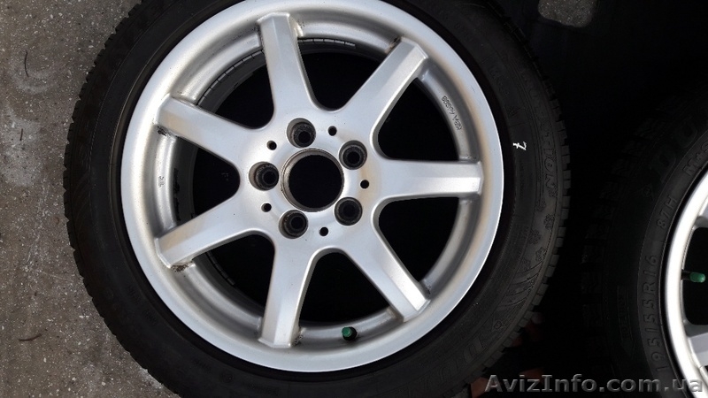 диски легкосплавные rial 5x112.R16 с зимними шинами - <ro>Изображение</ro><ru>Изображение</ru> #5, <ru>Объявление</ru> #1589541