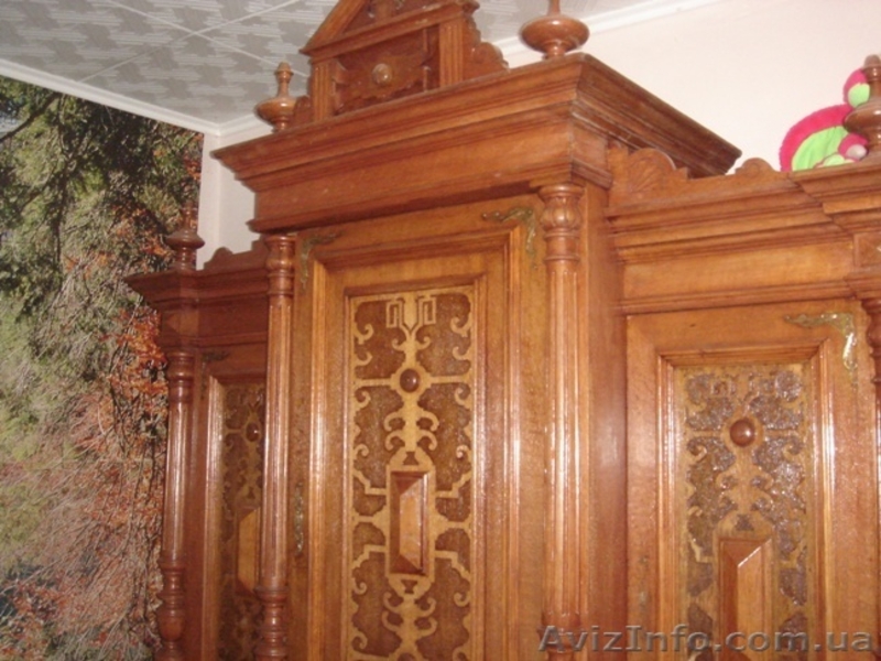 Продам антикварный шкаф - <ro>Изображение</ro><ru>Изображение</ru> #3, <ru>Объявление</ru> #1595138