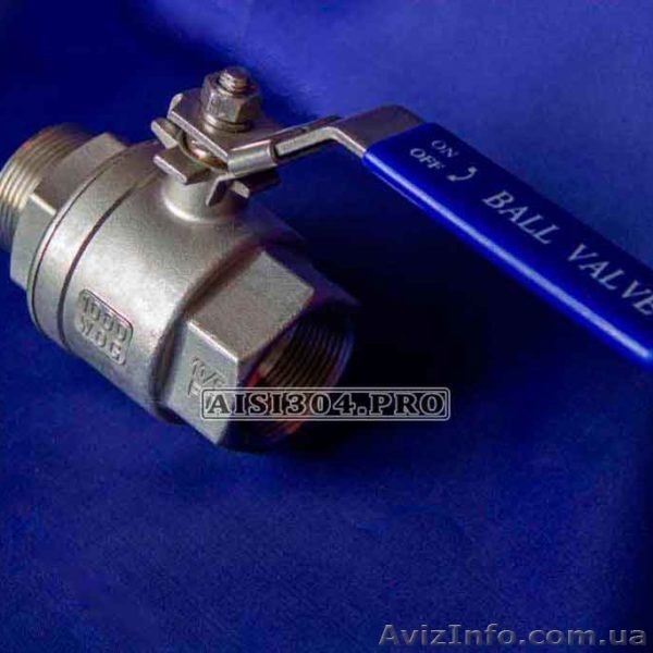 Продам кран шаровой 2-х сост. нержавеющий 1/2" - <ro>Изображение</ro><ru>Изображение</ru> #4, <ru>Объявление</ru> #1596230