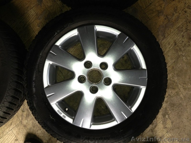 диски vw audi R16 с зимними шинами - <ro>Изображение</ro><ru>Изображение</ru> #3, <ru>Объявление</ru> #1600177