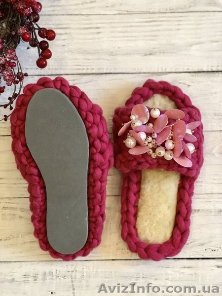 Модные тапки ручной работы - <ro>Изображение</ro><ru>Изображение</ru> #4, <ru>Объявление</ru> #1602460
