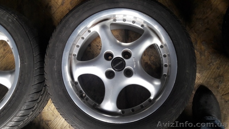 диски легкосплавные borbrt 4x100 r16 c летними шинами - <ro>Изображение</ro><ru>Изображение</ru> #4, <ru>Объявление</ru> #1604560