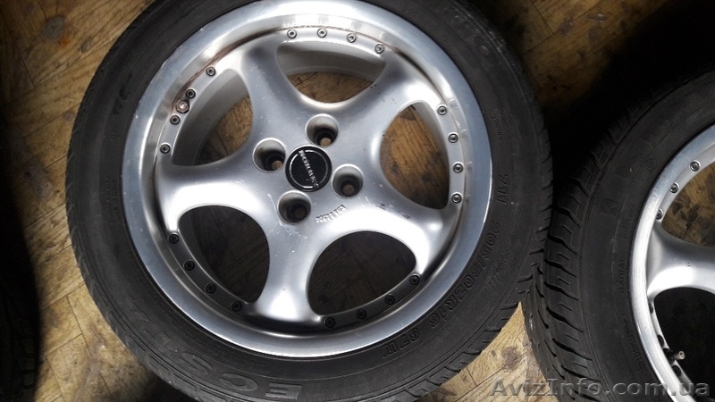 диски легкосплавные borbrt 4x100 r16 c летними шинами - <ro>Изображение</ro><ru>Изображение</ru> #5, <ru>Объявление</ru> #1604560