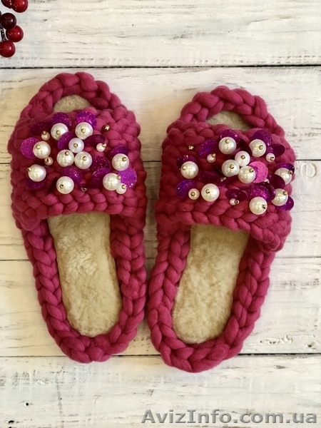 Модные тапки ручной работы - <ro>Изображение</ro><ru>Изображение</ru> #5, <ru>Объявление</ru> #1602460