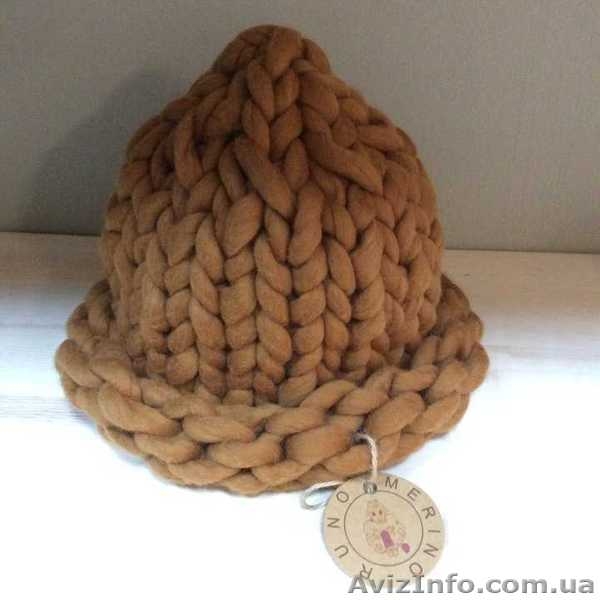 Шапки из толстой пряжи - <ro>Изображение</ro><ru>Изображение</ru> #3, <ru>Объявление</ru> #1448782