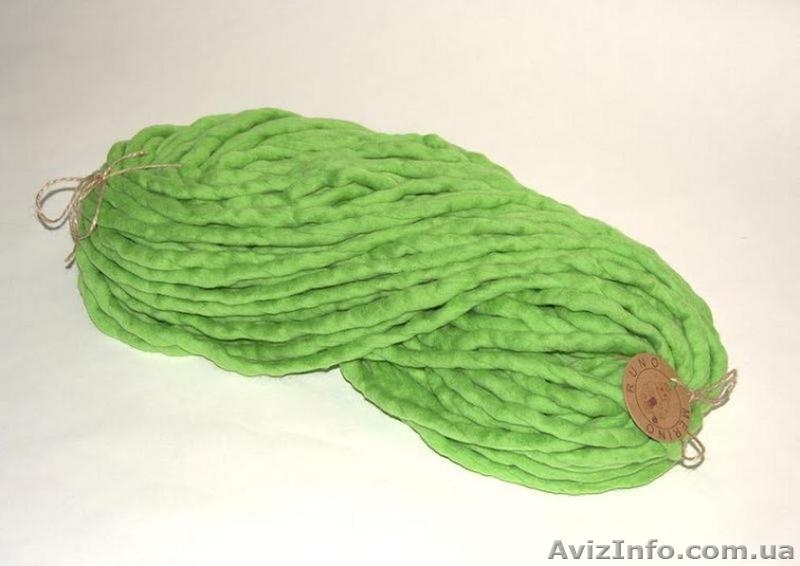 Объёмная пряжа, шерсть меринос - <ro>Изображение</ro><ru>Изображение</ru> #5, <ru>Объявление</ru> #1448739