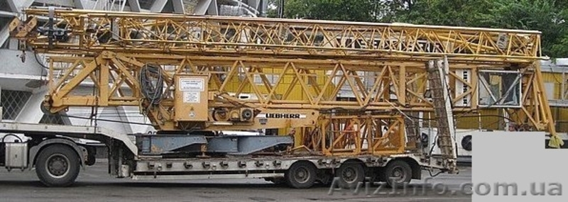Продаем быстромонтируемый башенный кран LIEBHERR 63K, 6 тонн, 1994 г.в. - <ro>Изображение</ro><ru>Изображение</ru> #4, <ru>Объявление</ru> #1607636