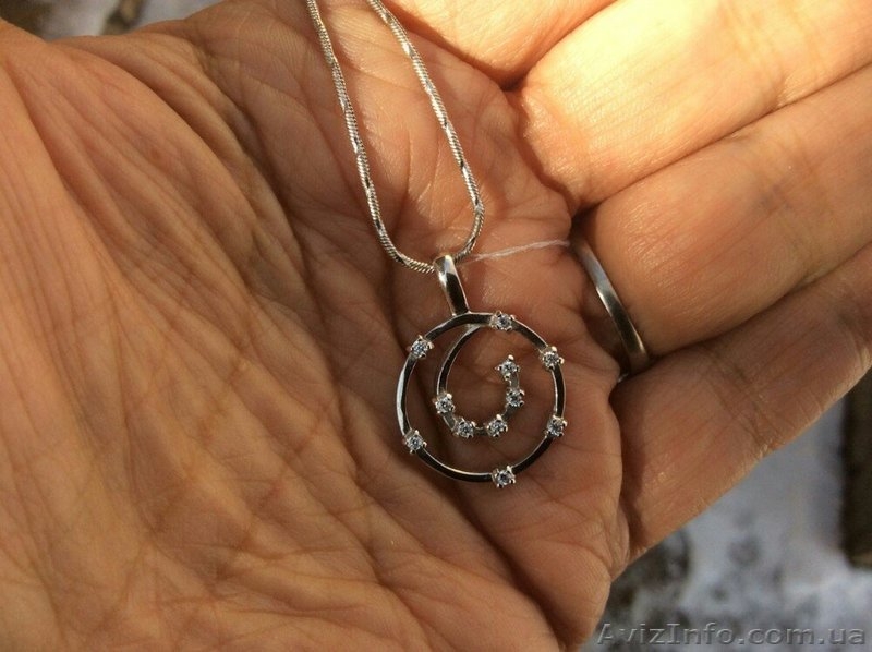 Кулон с бриллиантами 0. 15 карата - <ro>Изображение</ro><ru>Изображение</ru> #3, <ru>Объявление</ru> #1620121