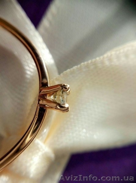 Колечко с бриллиантом 0. 12 карата - <ro>Изображение</ro><ru>Изображение</ru> #5, <ru>Объявление</ru> #1620118