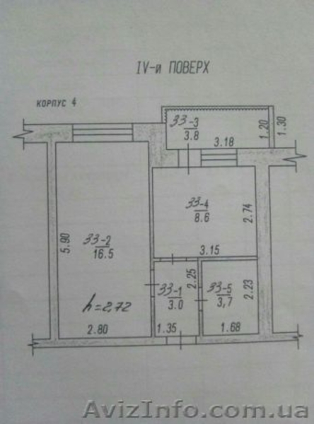  Продам однокомнатную квартиру в с. Фонтанка. - <ro>Изображение</ro><ru>Изображение</ru> #8, <ru>Объявление</ru> #1587904