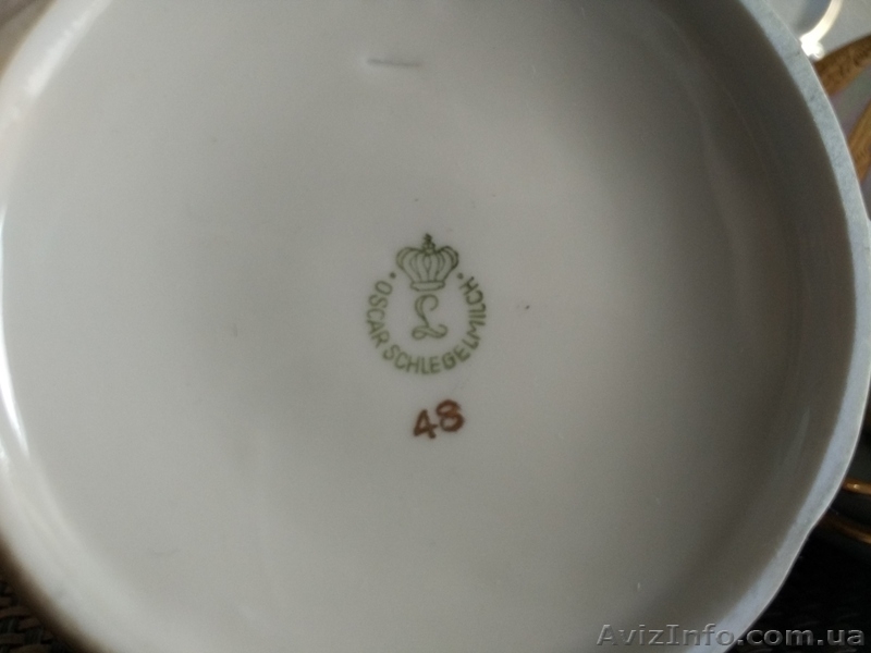 Чайный сервиз Мадонна Oscar Schlegelmilch, оригинал, ГДР  - <ro>Изображение</ro><ru>Изображение</ru> #4, <ru>Объявление</ru> #1644139
