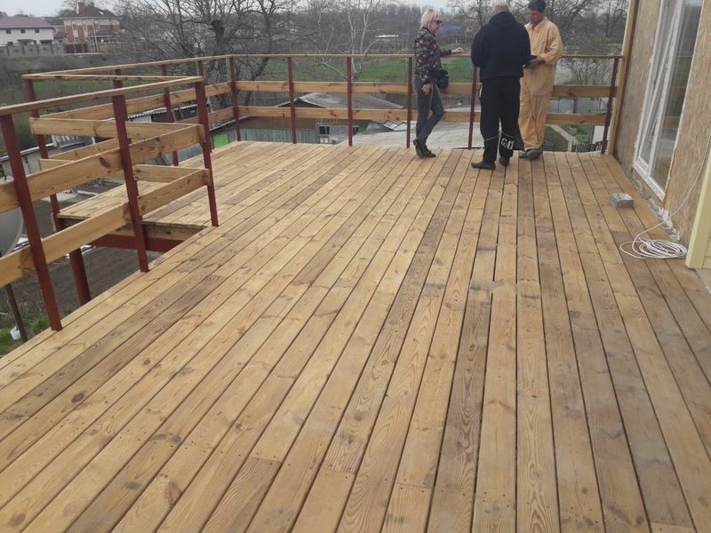 Терраса из термодревесины возле дома - <ro>Изображение</ro><ru>Изображение</ru> #3, <ru>Объявление</ru> #1650885