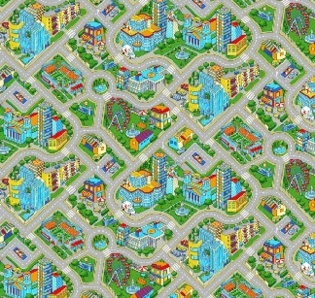 Детский ковролин Мегаполис. Ковровое покрытие - <ro>Изображение</ro><ru>Изображение</ru> #3, <ru>Объявление</ru> #1653632