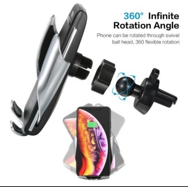 Умный автодержатель с беспроводной зарядкой  - <ro>Изображение</ro><ru>Изображение</ru> #4, <ru>Объявление</ru> #1657907