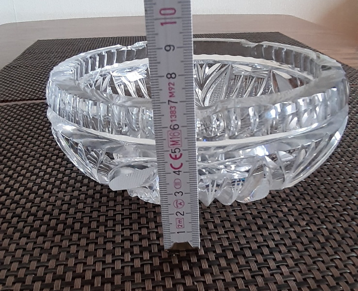 Пепельница ручной работы из чешского хрусталя   - <ro>Изображение</ro><ru>Изображение</ru> #4, <ru>Объявление</ru> #1665584