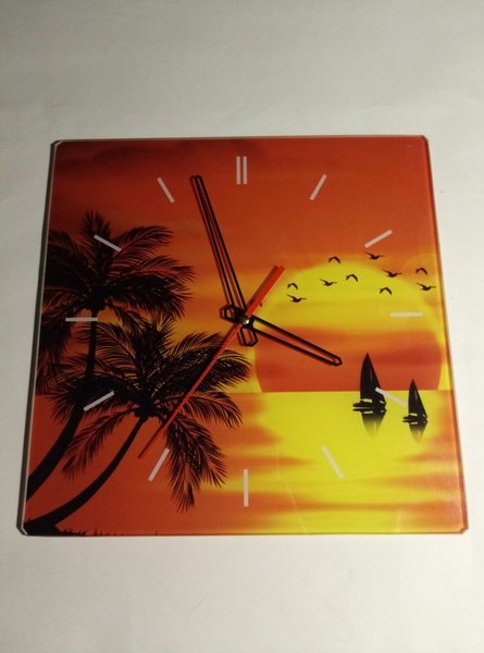 Часы настенные, стеклянные - <ro>Изображение</ro><ru>Изображение</ru> #3, <ru>Объявление</ru> #1677713