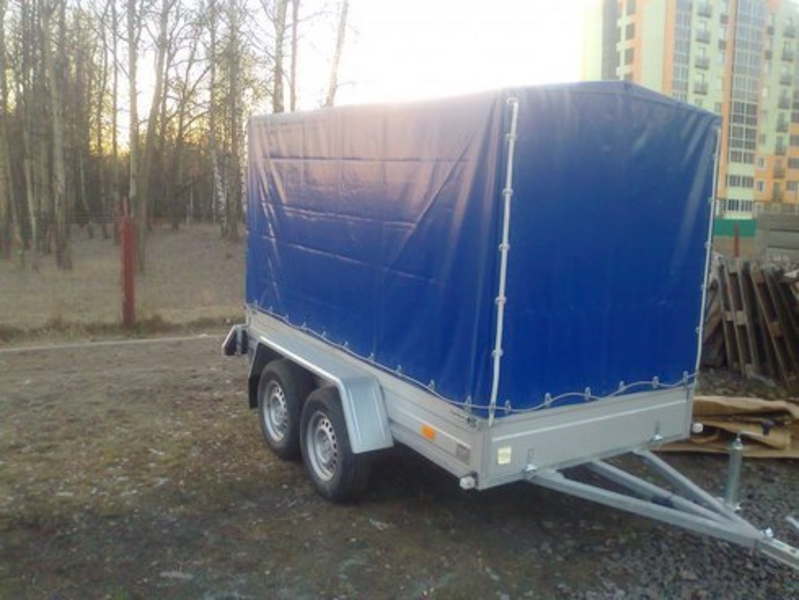 Легковой двухосный прицеп Rydwan B750/2600(2700*1500) - <ro>Изображение</ro><ru>Изображение</ru> #3, <ru>Объявление</ru> #1695021