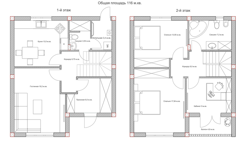 Продаётся коттедж, прекрасный вариант у моря. Без комиссионных. - <ro>Изображение</ro><ru>Изображение</ru> #6, <ru>Объявление</ru> #1383042