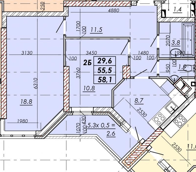 Продам 2-х комнатную квартиру в ЖК Реал Парк, Одесса. 35500$ - <ro>Изображение</ro><ru>Изображение</ru> #1, <ru>Объявление</ru> #1709325