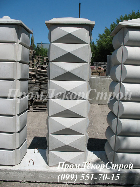 Декоративные блоки для колонн забора купить Одесса - <ro>Изображение</ro><ru>Изображение</ru> #3, <ru>Объявление</ru> #1716331