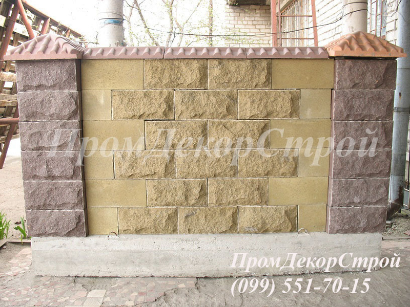 Колотый шлакоблок, рваный, цветной в Одессе - <ro>Изображение</ro><ru>Изображение</ru> #3, <ru>Объявление</ru> #1716326