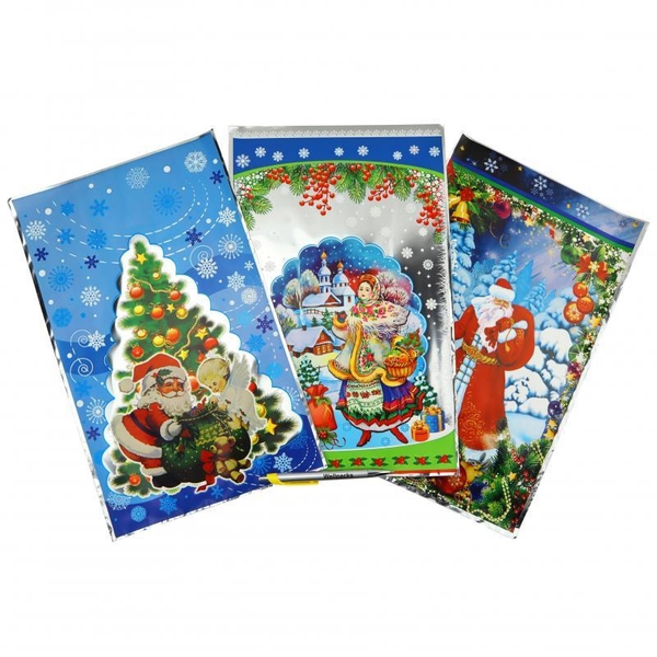 Продаются новогодние пакеты для упаковки подарков оптом - <ro>Изображение</ro><ru>Изображение</ru> #3, <ru>Объявление</ru> #1719404