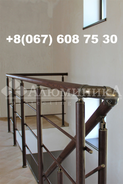 Алюминиевые перила установка и комплектующие, лестничные ограждения.  - <ro>Изображение</ro><ru>Изображение</ru> #7, <ru>Объявление</ru> #243843